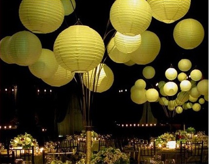 Lanterns create a festive mood instantly If you host a party in at an hotel 