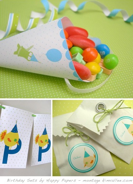 Birthday Party Decorations For Kids. irthday sets by happypapers