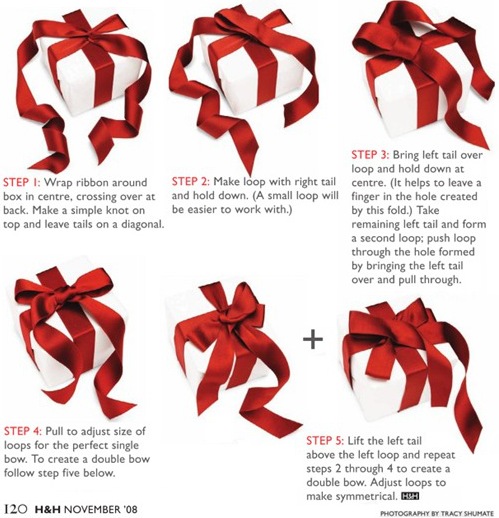 howto tie tie. How To Tie Ribbons on Gifts