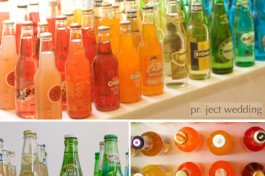 Old-fashioned soda bar