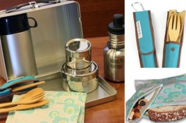 plum creek mercantile lunch kits with to-go ware bamboo utensils