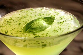 Ginger basiltini inspired by recipe at the girl and the fig