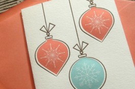 christmas cards by sweet harvey letterpress