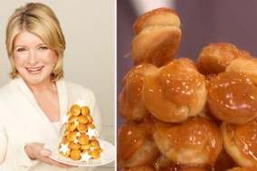 Martha's famous Croquembouche