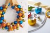diy holiday tree ornament wreath by cb2