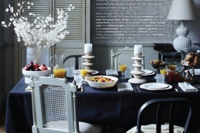 stylish sunday brunch on canadian house and home January 2010 stylish sunday brunch tabletop on canadian house and home January 2010