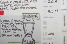 moleskine recipe journal