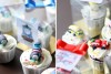 transport themes :: train, fire trick, bus and car cupcakes by fera rosalina