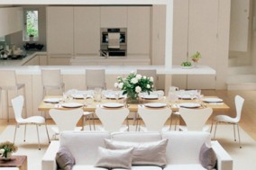 white kitchen dining living space in vogue living april 2010 white kitchen dining living space in vogue living april 2010
