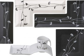 momo plates, trays and cups by marukatsu momo plates, trays and cups by marukatsu