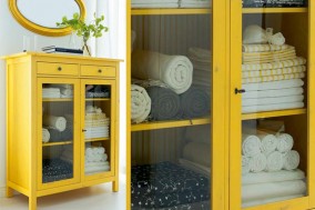 yellow hemnes linen cabinet at ikea :: 2008 collection yellow hemnes linen cabinet at ikea :: 2008 collection