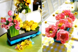 centerpieces my bride story