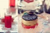 flavored vodka shooters and caviar on an ice bar flavored vodka shooters and caviar on an ice bar