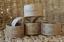 DIY Thanksgiving Chain