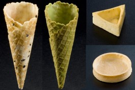 ready-to-fill tartlet shells and cones :: la roise noire collection