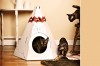 cat recycled cardboard teepee by loyal luxe cat recycled cardboard teepee by loyal luxe