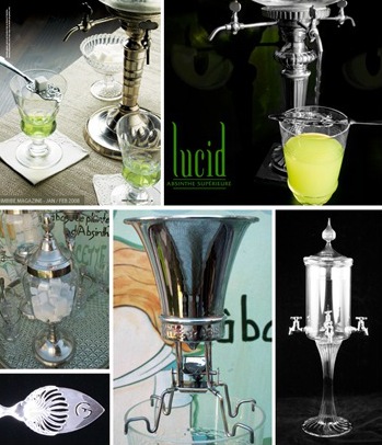 absinthe service accessories : imbibe magazine : lucid absinthe superieure