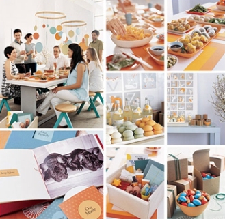 Baby shower party : Special Deliveries article by Blueprint magazine