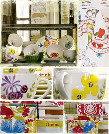far afield dinnerware and table linens at anthropologie