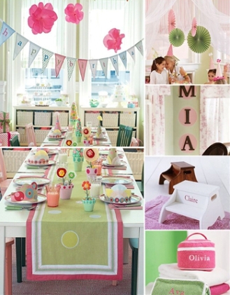 Polka dot collection and kid decors by Pottery Barn Kids