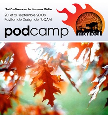podcamp montreal unconference 2008 :: fall foliage print by sixhours on etsy 