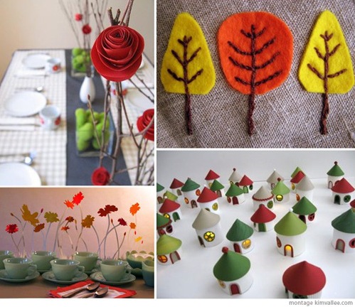 holiday decorations :: craft projects for thanksgiving or christmas
