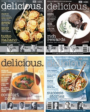delicious cooking magazine from Australia