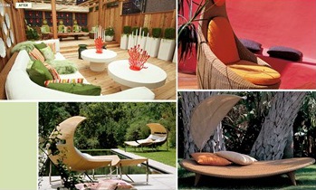 take it outside with kelly deck :: emu wicker furniture :: yucca chair :: alveo chaise :: elitre lounger