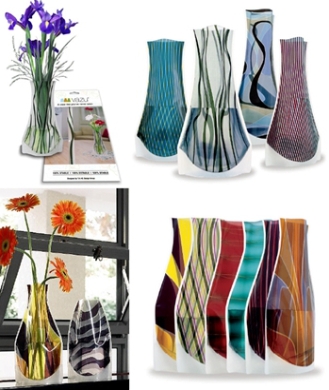 Vazu flower vase by T.H.+E. Design Group 