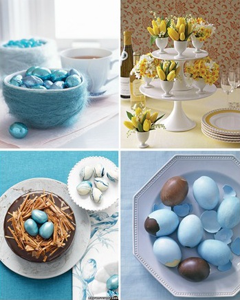 easter decorations and desserts by martha stewart living