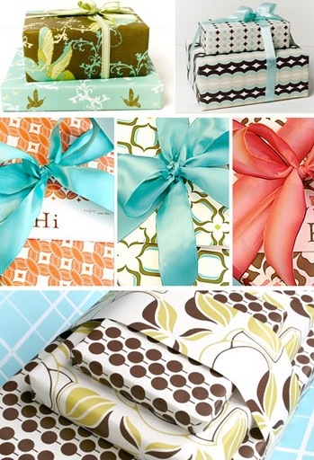 whimsy press :: heidi gift wrap paper colle