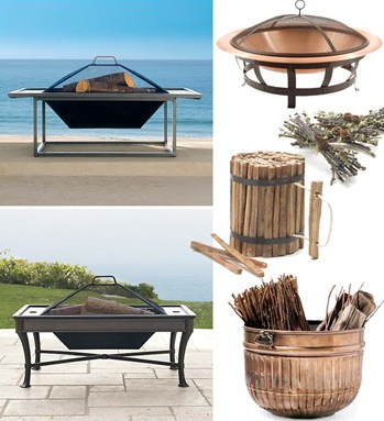 fire pit and grill :: outdoor entertaining