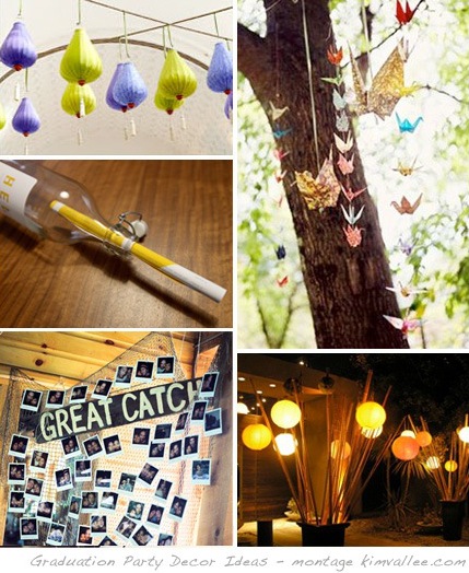 craft projects for graduation or wedding party decor