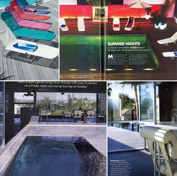 modern style infinity pools :: next outdoor accessories :: la house of photographer steve shaw