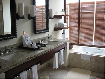Bathroom at The Fairmont Mayakoba at Riviera Maya : My Hotel Geek