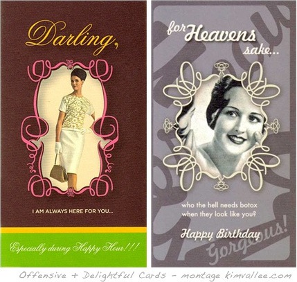 offensive+delightful birthday cards at GreetQ