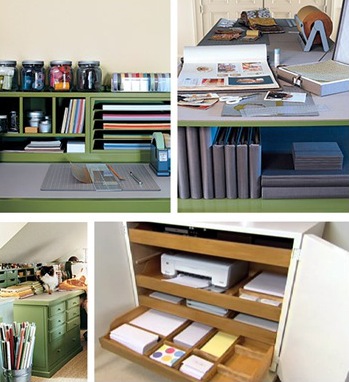craft room by Martha Stewart Living : den cabinet by Sarah Richardson