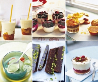 Dessert recipes in a glass by Elle à Table Magazine