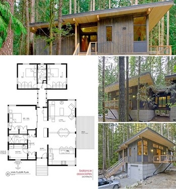 method homes cabin :: prefab modern architecture by balance associates architects