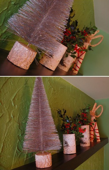 mantle_hollydecorations