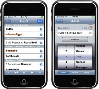 Pick and Choose Grocery Edition for the iphone #G and ipod touch
