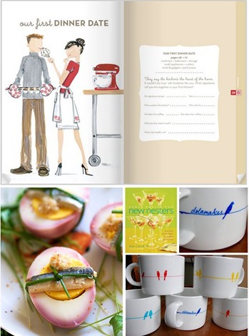 party basics for newlyweds : target club wedd catalog : hard boiled eggs : handmade birdies mugs