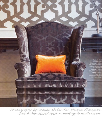 velvet chair :: alhambra velvet by dedar
