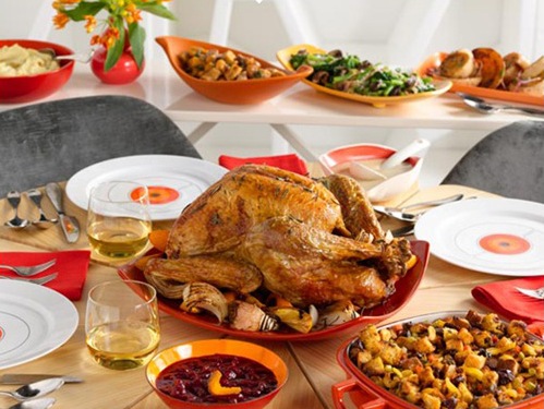 thankgiving menu with a twist by food network