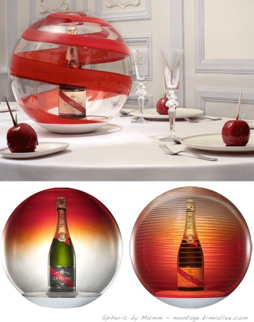 spheric by mumm tablescape