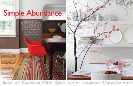 simple abundance interior design tips :: white spring tablescape