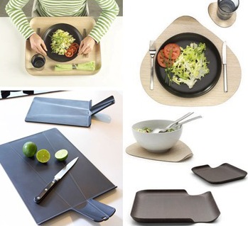 delica tray :: ameba collection by zoocreative :: large chop 2 pot chopping board