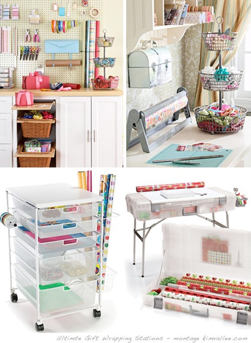 ultimate gift wrapping stations