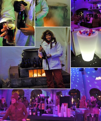 Winter Bar at Quays of the Old Port : bar d\'hiver Montreal
