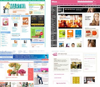 women magazines and GLAM media ad network